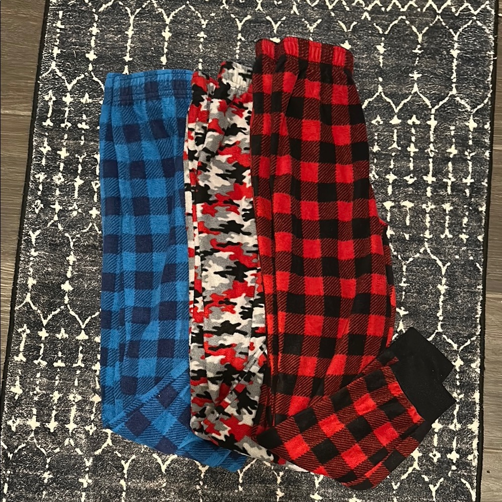 Cozy Kids Plaid Pajama Set - bundle of 3
